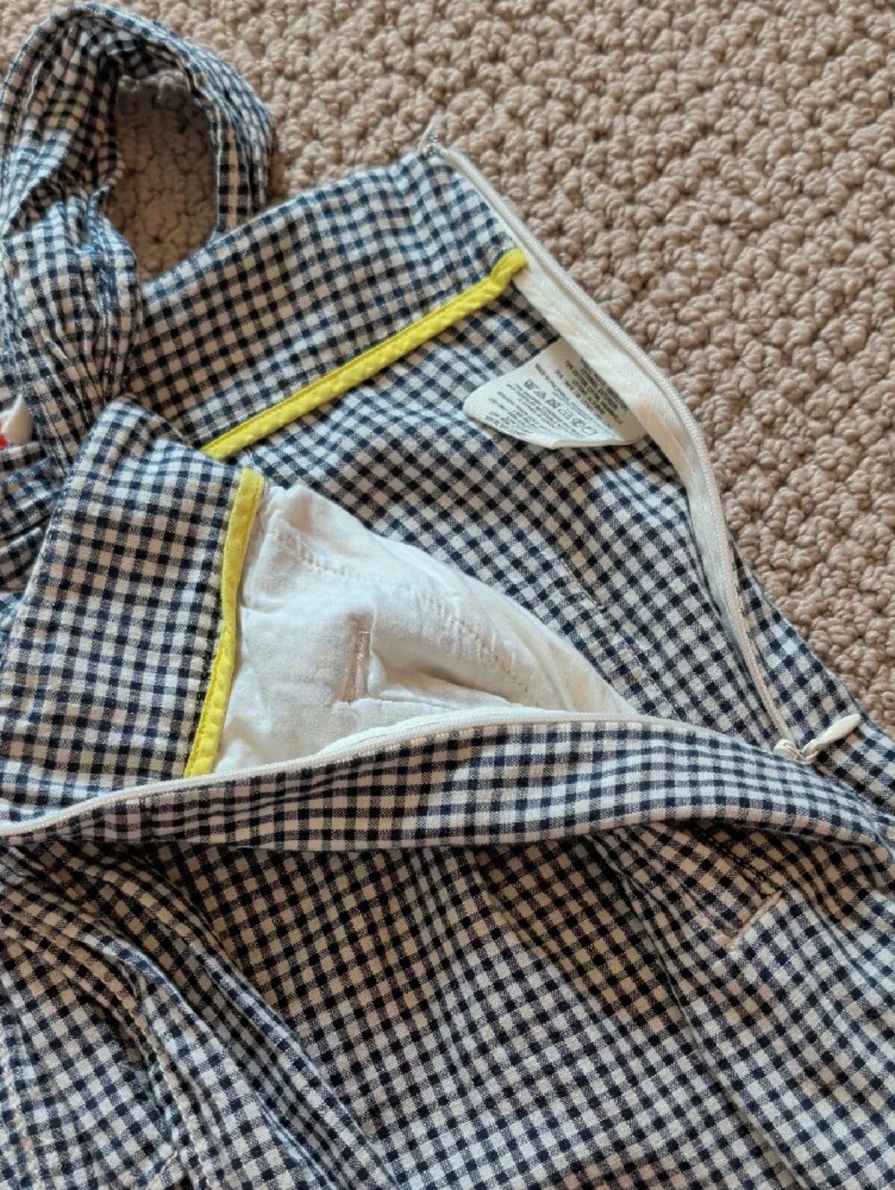 Anthropologie classic gingham